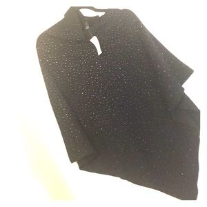 Lane Bryant Woman’s Black Poncho Cape.